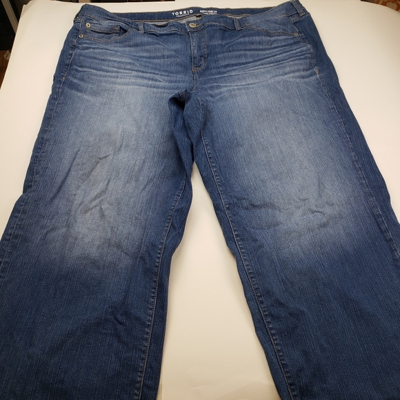 Torrid Perfect Wide Leg Jeans Size 20 Tall - Picture 5 of 10